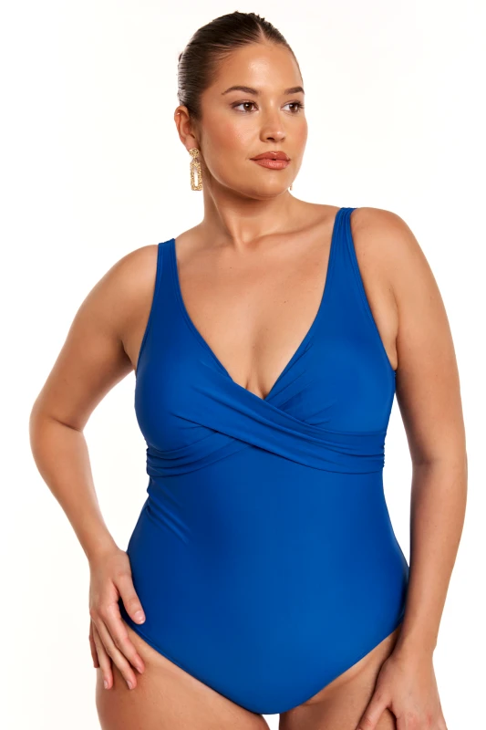 JUCITA Ολόσωμο Μαγιό Julia Μπλε
