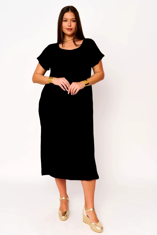 JUCITA Φόρεμα με Ανοίγματα σε Διάταξη Nicoleta