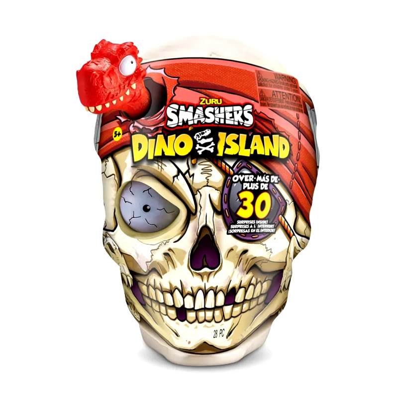 ZURU SMASHERS S5 DINO ISLAND ΚΕΦΑΛΙ ΠΕΙΡΑΤΗ