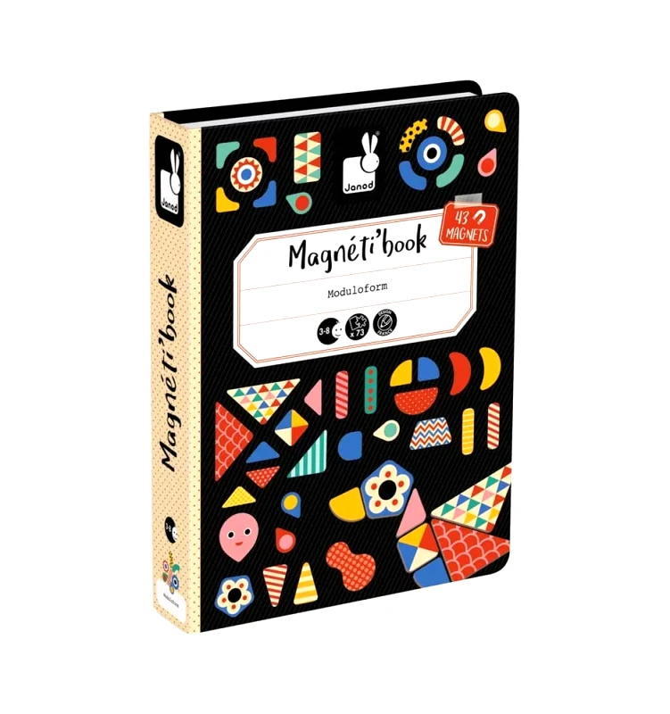 JANOD JANOD ΜΑΓΝΗΤΙΚΟ ΒΙΒΛΙΟ - ΓΕΩΜΕΤΡΙΚΑ ΣΧΕΔΙΑ J02720
