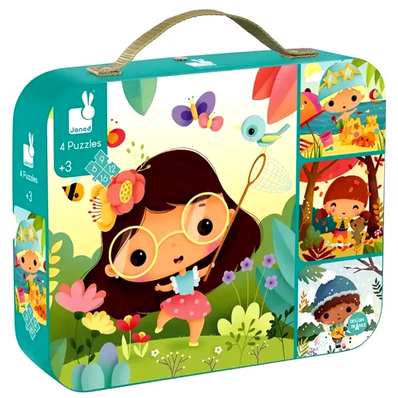 JANOD JANOD 4 ΠΑΖΛ ΜΕ ΠΡΟΟΔΕΥΤΙΚΟ ΒΑΘΜΟ ΔΥΣΚΟΛΙΑΣ (6-9-12-16 ΤΕΜ) - 4 ΕΠΟΧΕΣ J02658