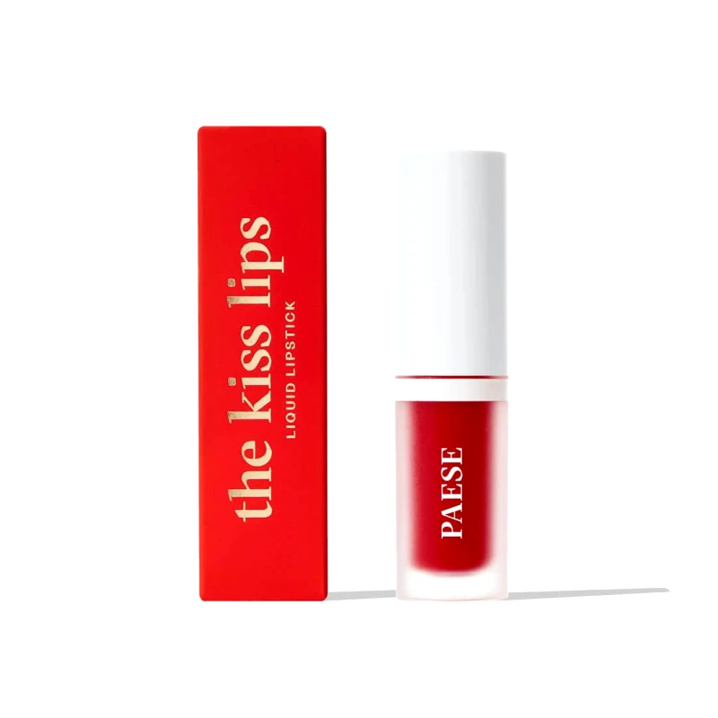 Paese Cosmetics Paese iquid Lipstick The Kiss Lips 06 Classic Red 3,4 ml