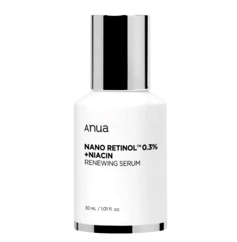 Anua Anua Retinol 0.3% + Niacin Renewing Serum – Ορός με Ρετινόλη & Νιασιναμίδη για Νεανική Επιδερμίδα 30ml