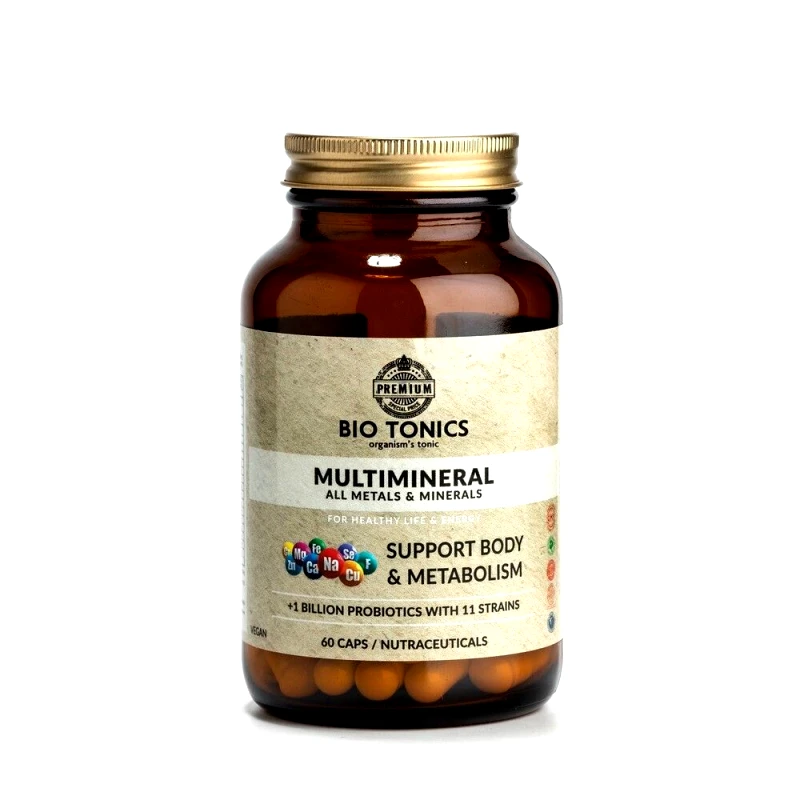 BioTonics Bio Tonics Multimineral 60 Φυτικές Κάψουλες