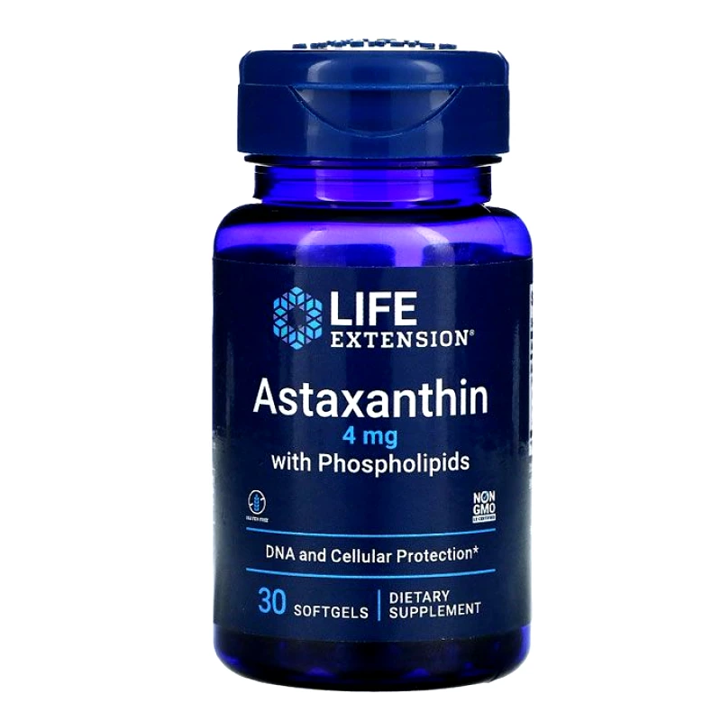 Life Extension Life Extension Astaxanthin With Phospholipids 4mg 30 Μαλακές Κάψουλες