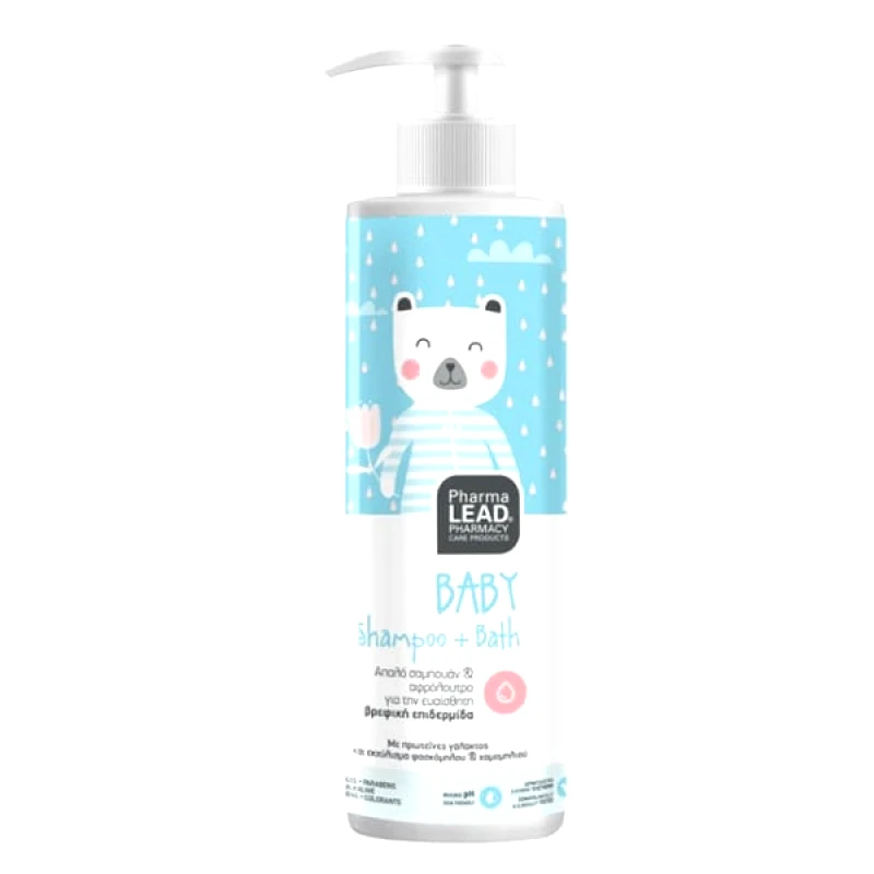 Vitorgan Pharmalead Baby Shampoo & Bath Βρεφικό Απαλό Σαμπουάν & Αφρόλουτρο 500ml