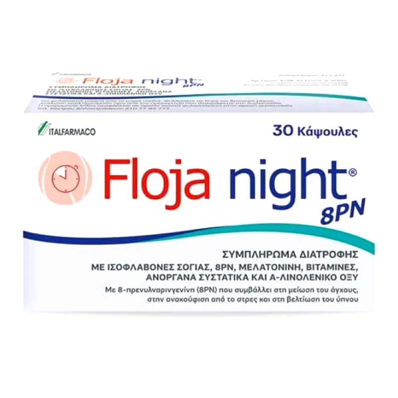 Italfarmaco Italfarmaco Floja Night 8PN 30 Κάψουλες