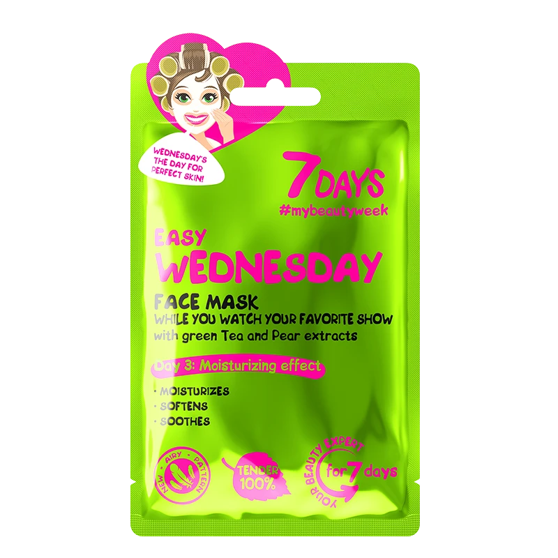 7days 7DAYS Easy Wednesday Sheet Mask 28g 1τμχ