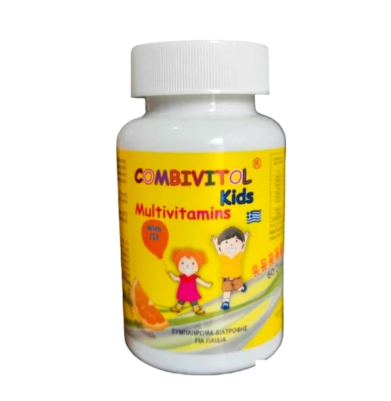 Medichrom Medichrom Combivitol Multivitamins Kids 60 Ζελεδάκια