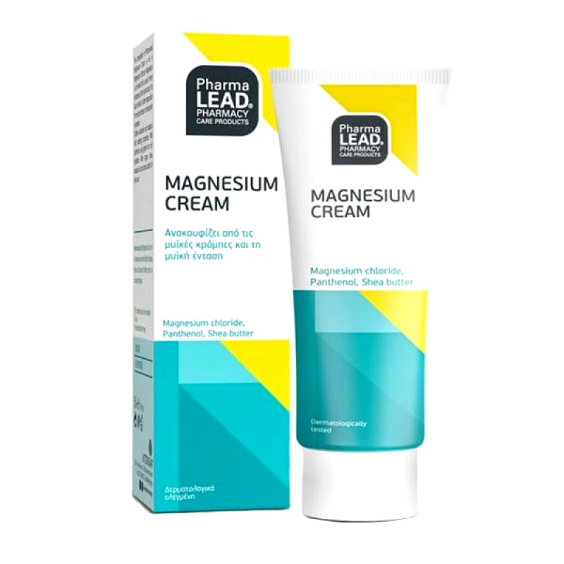 Vitorgan Pharmalead Magnesium Cream Κρέμα Για Μυϊκές Κράμπες 50ml