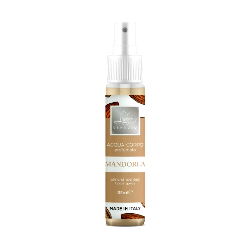 Lady Venezia Lady Venezia Acqua Corpo Mandorla Αρωματικό Σπρέι Σώματος Αμύγδαλο, 35ml