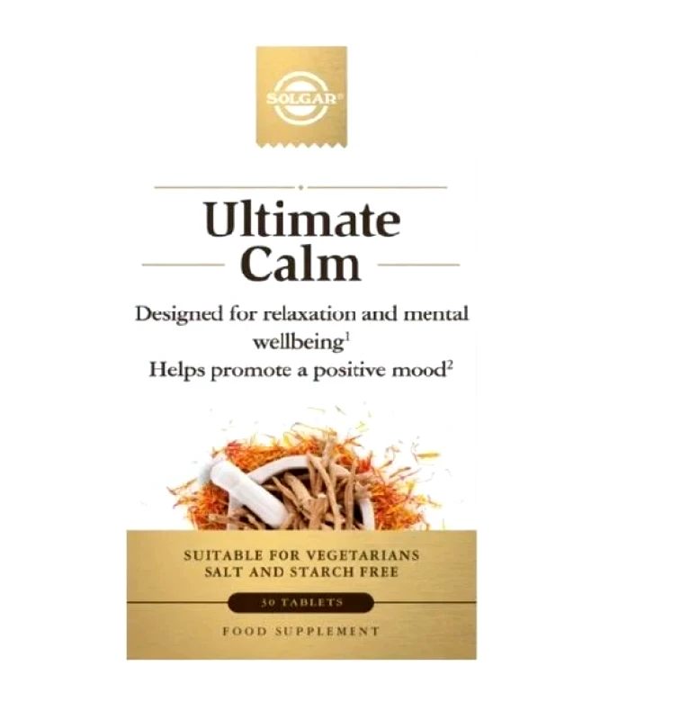 Solgar Solgar Ultimate Calm Συμπλήρωμα για το Άγχος 30 ταμπλέτες