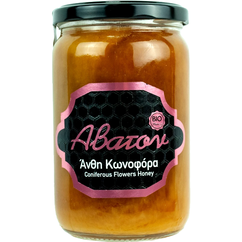 Βιοαγρός Άβατον Bio Μέλι από Κωνοφόρα Άνθη 850g