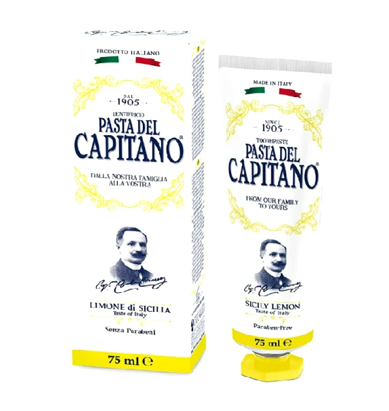 Pasta Del Capitano Pasta del Capitano Οδοντόπαστα με Λεμόνι Σικελίας, 75ml