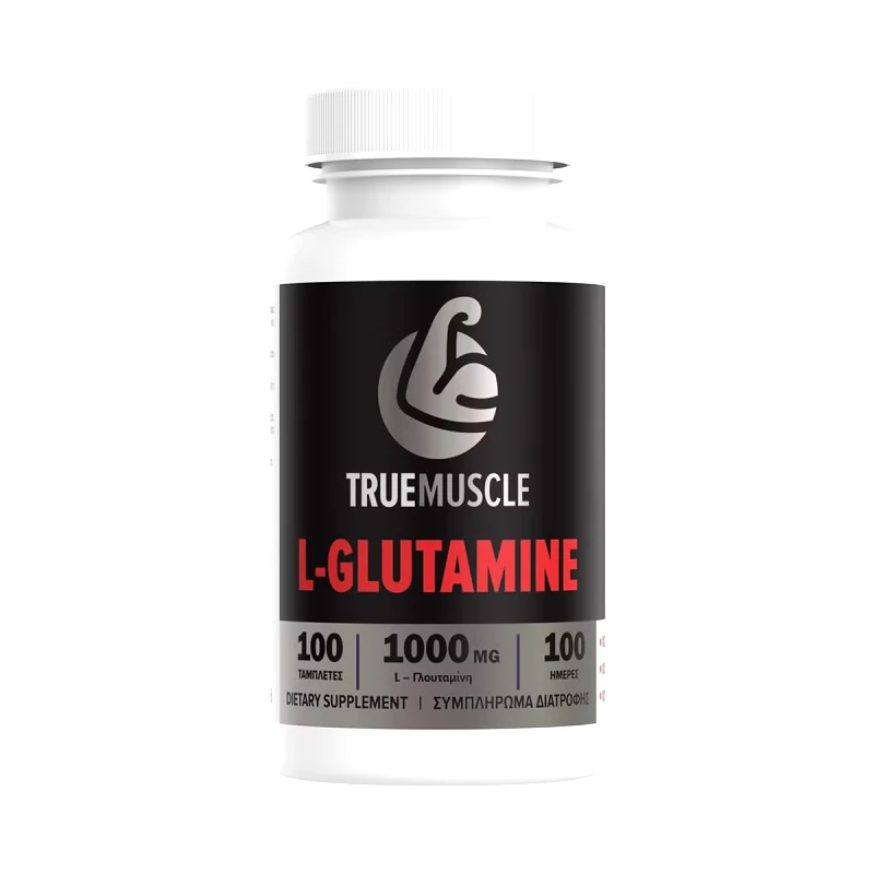 Green Forest Truemuscle L-Glutamine 1000mg 100 Ταμπλέτες
