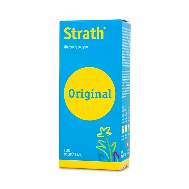 Healthcode Bio Strath Original, Φυτική Μαγιά 100 Ταμπλέτες