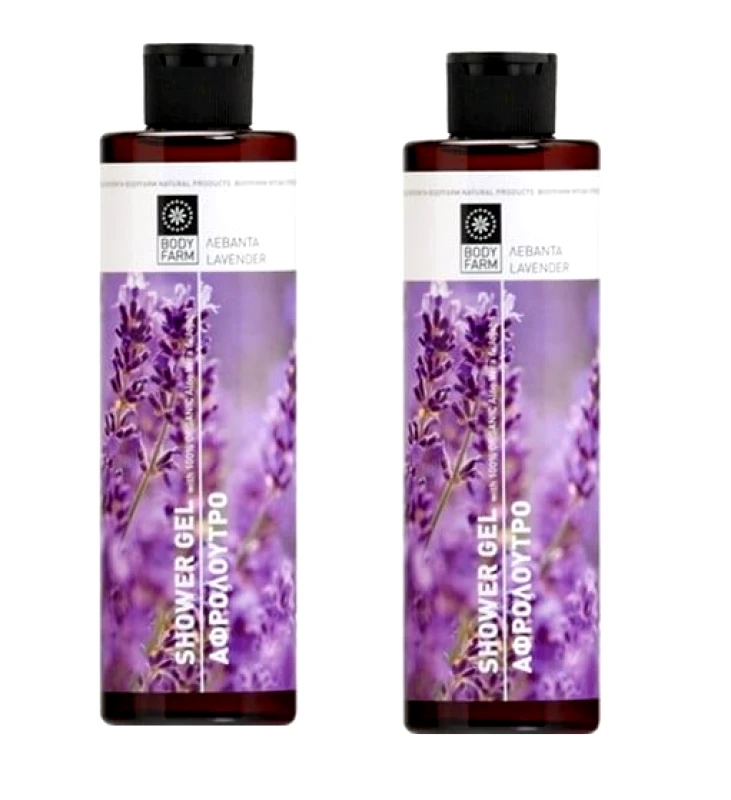 Bodyfarm Bodyfarm Αφρόλουτρο Λεβάντα 1+1 Δώρο 2x250ml
