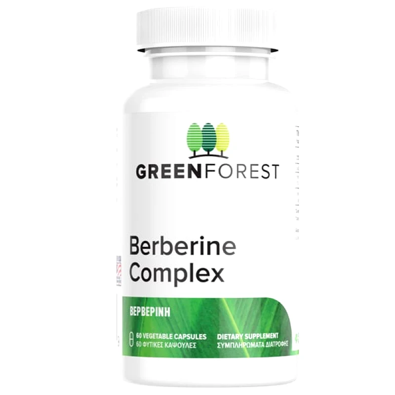 Green Forest Green Forest Berberine Complex 60 Φυτικές Κάψουλες