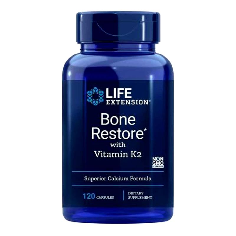 Life Extension LifeExtension Bone Restore with Vitamin K2 120 Κάψουλες
