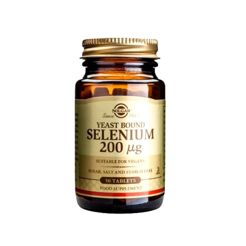 Solgar Solgar Selenium 200μg 50 Ταμπλέτες