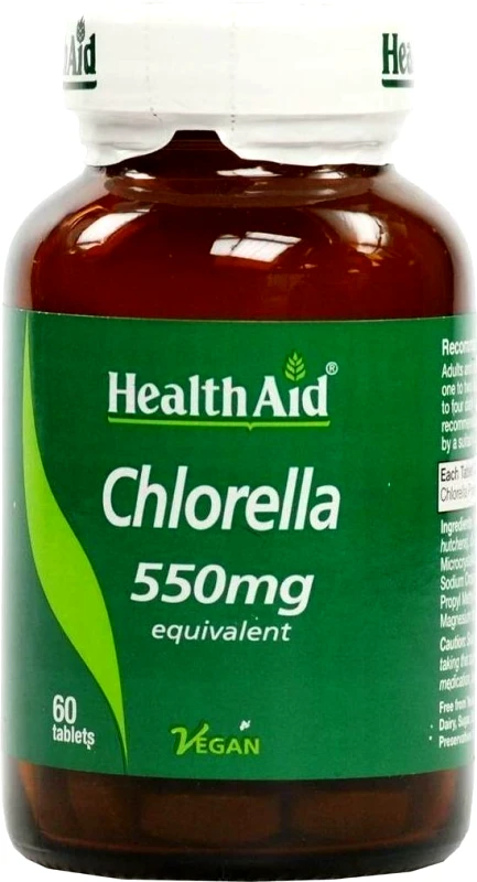 Health Aid Health Aid Chlorella 550mg 60 ταμπλέτες