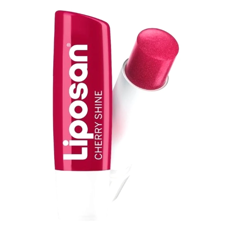 Liposan Cherry Shine Lip Balm Eνυδατικό Χειλιών με Άρωμα Κεράσι, 4,8g φωτογραφία