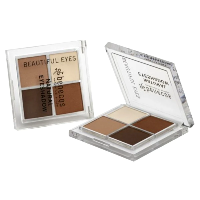 Benecos Benecos Τετραπλή Σκιά Coffe & Cream 8g