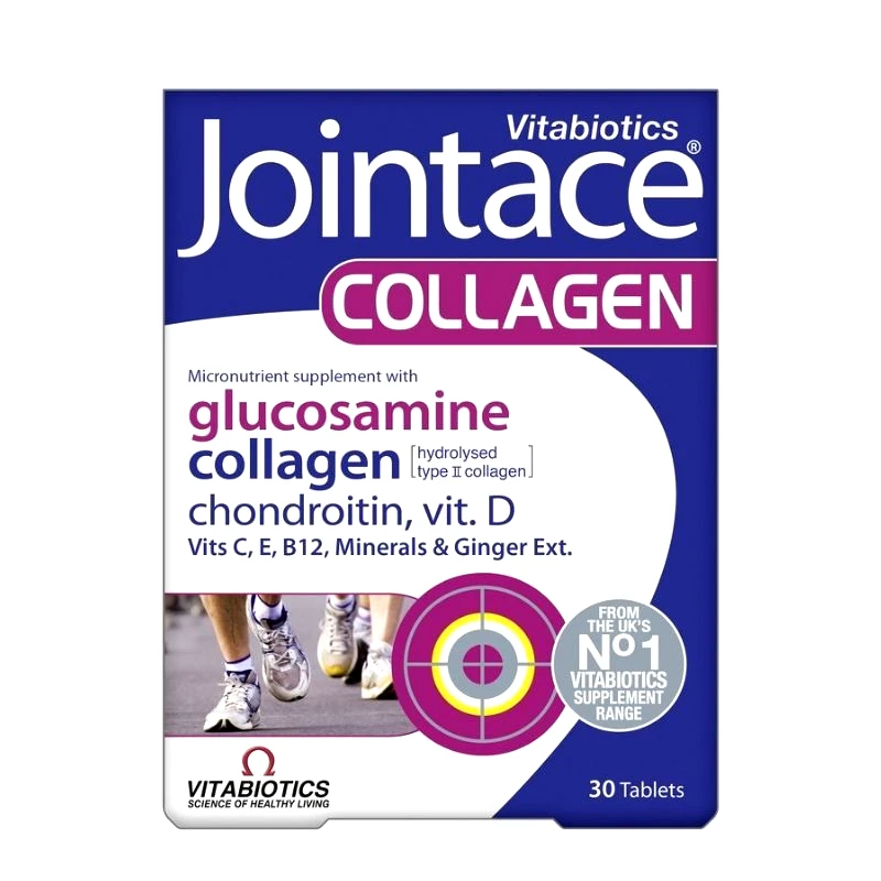 Vitabiotics Vitabiotics Jointace Collagen Συμπλήρωμα Διατροφής που Συμβάλλει Στην Υγεία των Αρθρώσεων 30 Ταμπλέτες