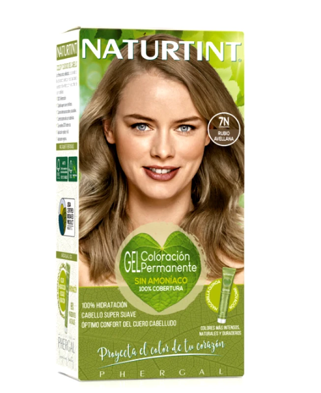 Phergal Naturtint Φυτική βαφή μαλλιών - 7Ν Ξανθό 1 Τεμ