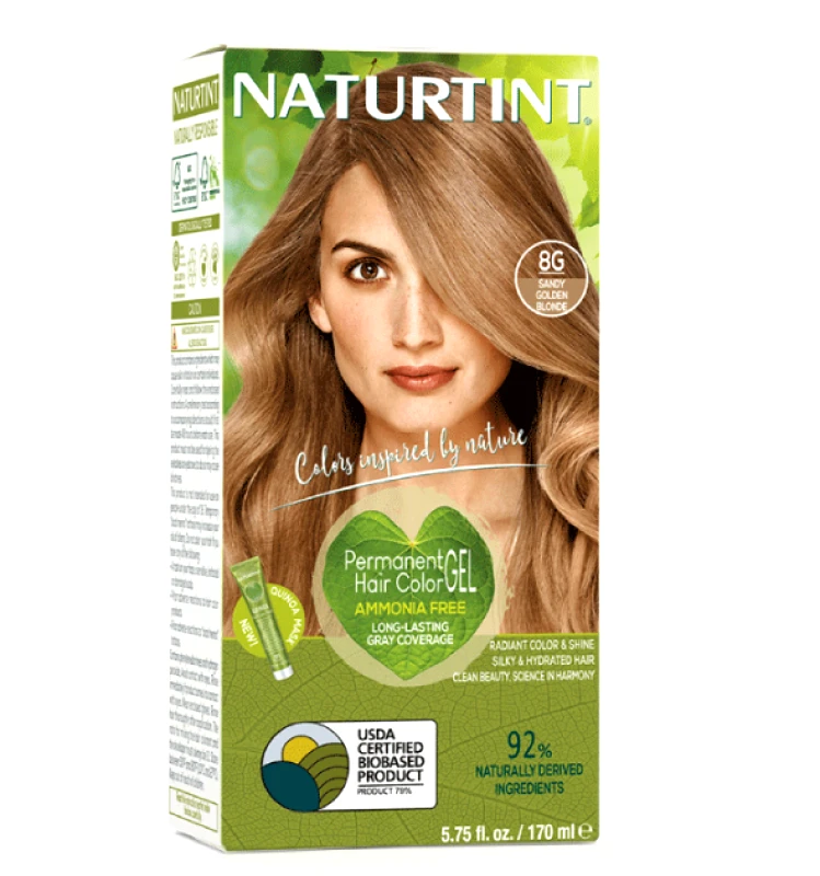 Phergal Naturtint Φυτική βαφή μαλλιών - 8G Ξανθό ανοιχτό χρυσαφί 1 Τεμ