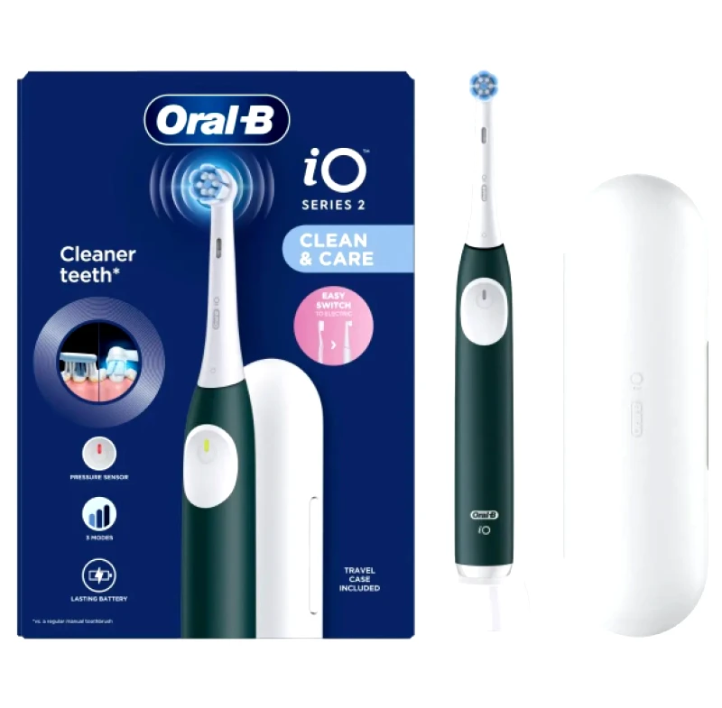 Oral-B Oral-B iO Series 2 Ηλεκτρική Οδοντόβουρτσα Green, 1τμχ