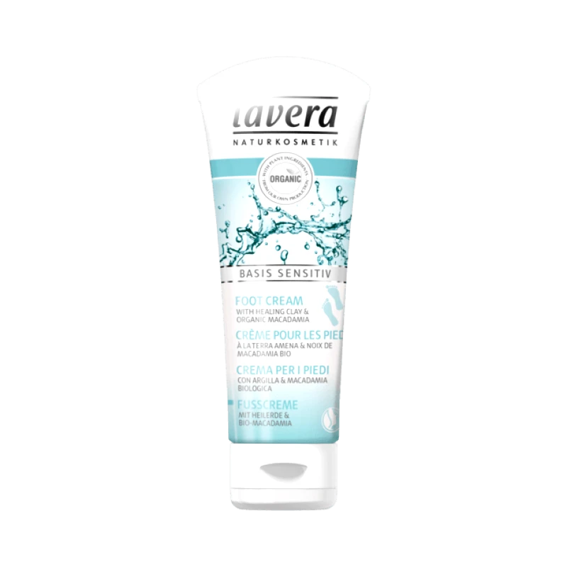 Lavera Lavera Basis Sensitiv Κρέμα Ποδιών 75ml