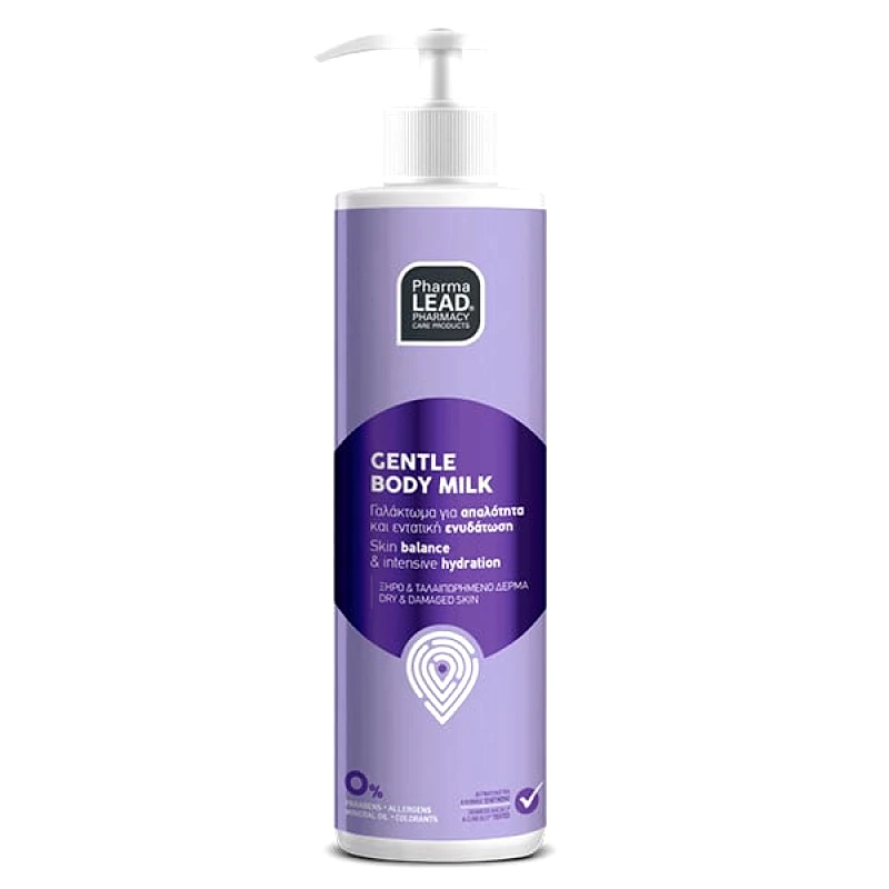 Vitorgan Pharmalead Gentle Body Milk Γαλάκτωμα Σώματος για Απαλότητα & Εντατική Ενυδάτωση 250ml