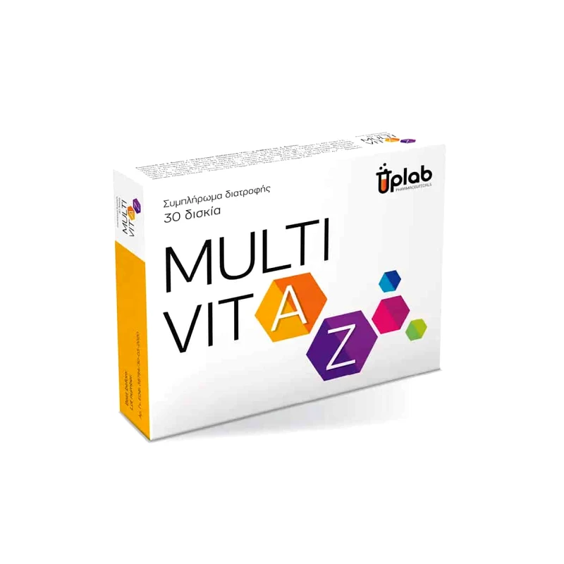 Uplab Uplab Pharmaceuticals Multivit A-Z 30 Δισκία