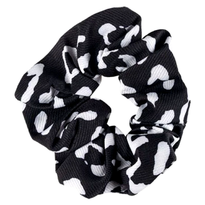 Medisei Medisei Μαύρο Εμπριμέ Λαστιχάκι Μαλλιών 1 τεμάχιο