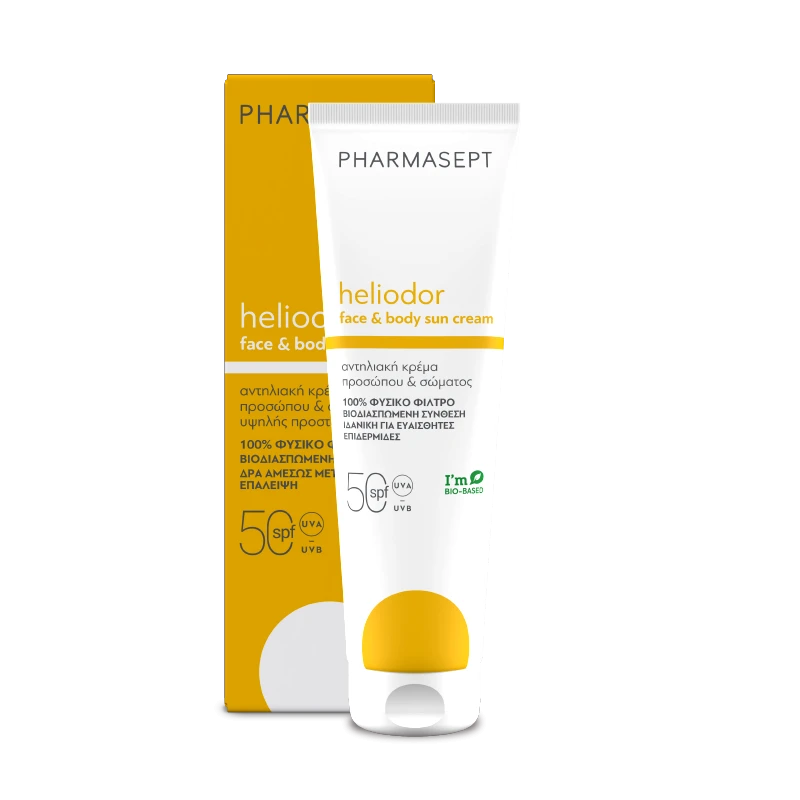 Pharmasept Pharmasept Heliodor Αντηλιακή Κρέμα Προσώπου & Σώματος spf50 150ml