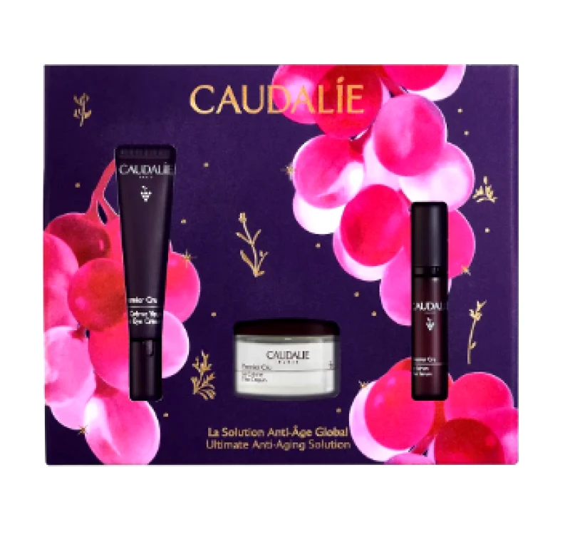 Caudalie Caudalie Premier Cru Ultimate Anti-ageing Solution Σετ Δώρου με The Cream, 15ml & The Serum, 10ml & The Eye Cream, 15ml