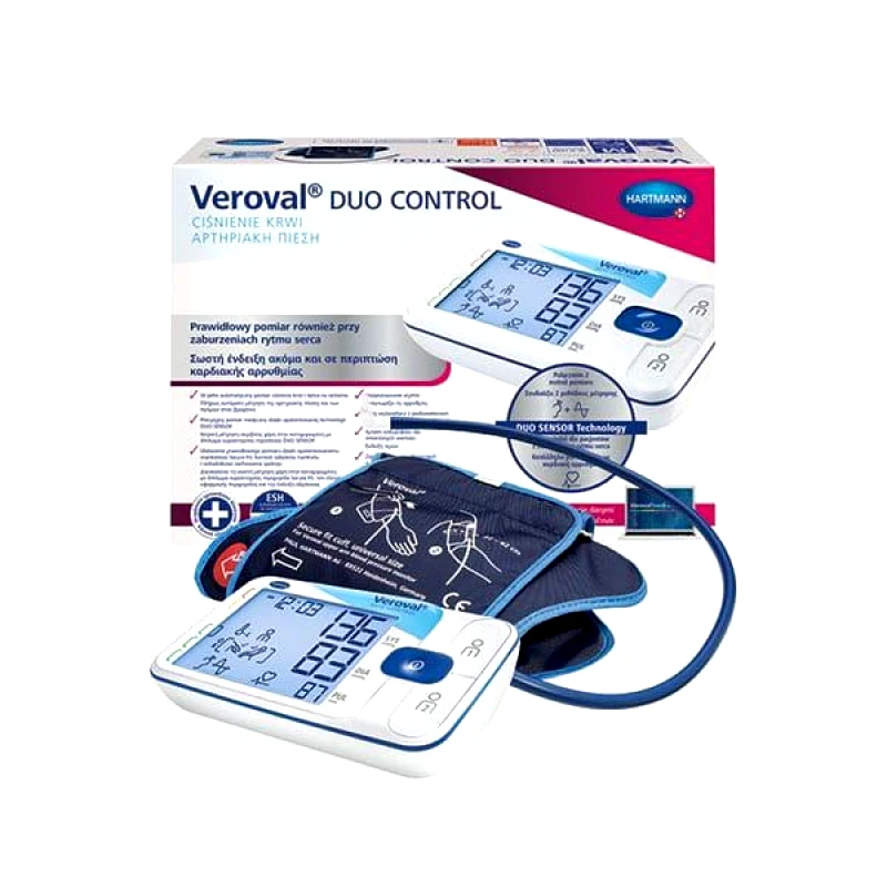 Hartmann Hartmann Veroval Duo Control Ψηφιακό Πιεσόμετρο Μπράτσου 1τμχ