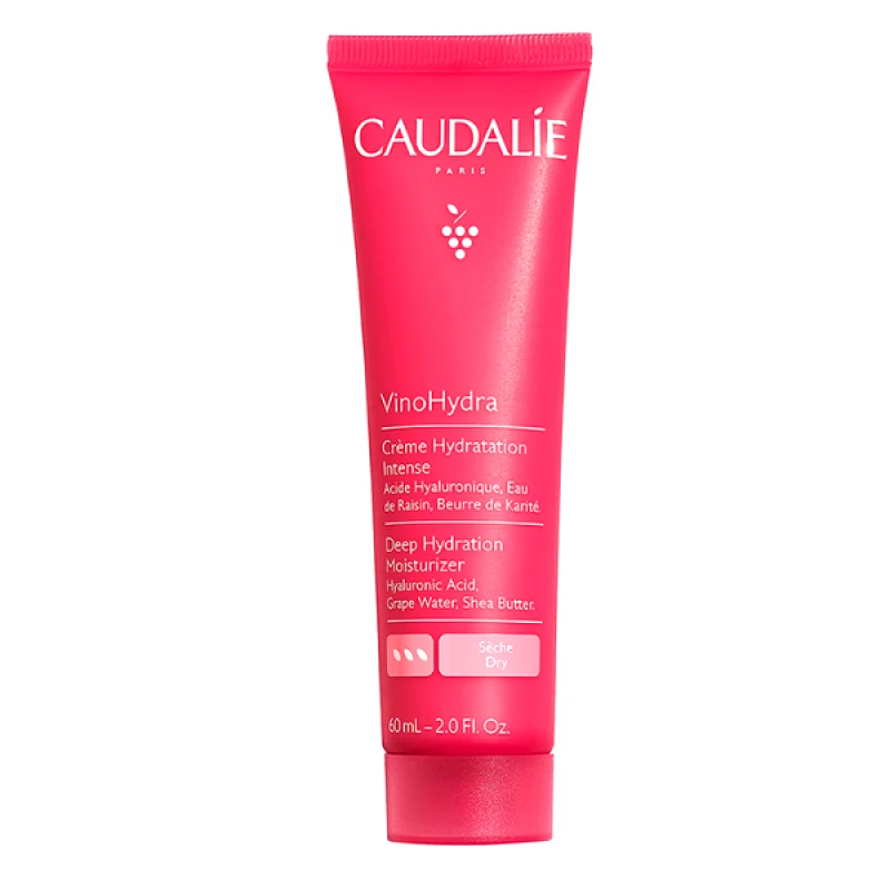 Caudalie Caudalie VinoHydra Deep Hydration Moisturizer Ενυδατική Κρέμα Προσώπου για Ξηρές & Ευαίσθητες Επιδερμίδες, 60ml