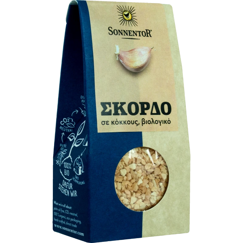 Sonnentor Sonnentor Bio Σκόρδο Θρυμματισμένο 40g