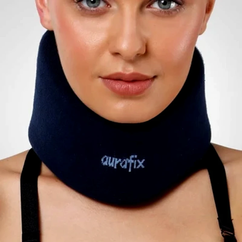 Aurafix Aurafix 920 Αυχενικό Κολάρο Ημίσκληρο Μ(34-39cm) Σκούρο Μπλε 1τμχ
