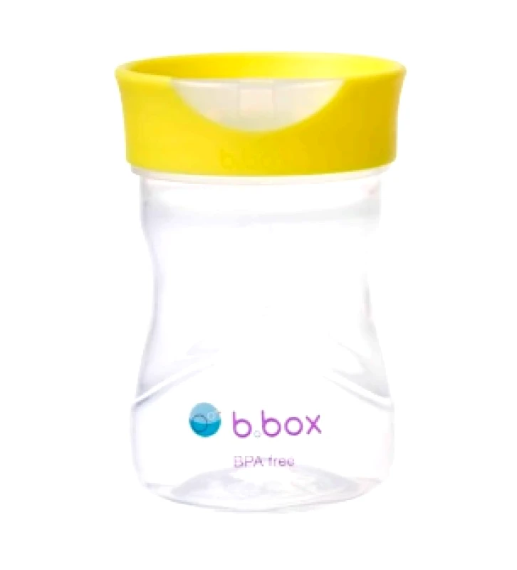 B.box B.box Εκπαιδευτικό Ποτηράκι με Σκληρό Στόμιο Lemon 12m+ 240ml