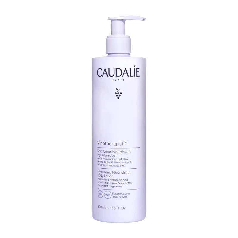 Caudalie Caudalie Vinotherapist Hyaluronic Nourishing Body Lotion Ενυδατική Κρέμα Σώματος για Κανονικές & Ξηρές Επιδερμίδες, 400ml
