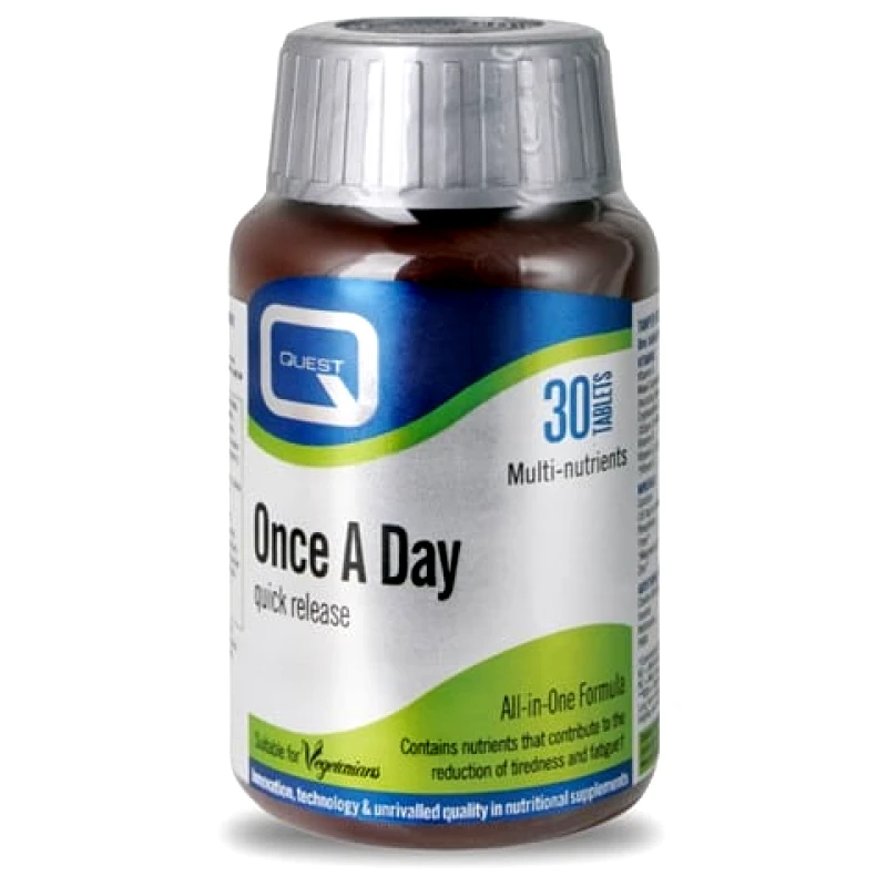 Quest Quest Once A Day Quick Release, 30 Ταμπλέτες