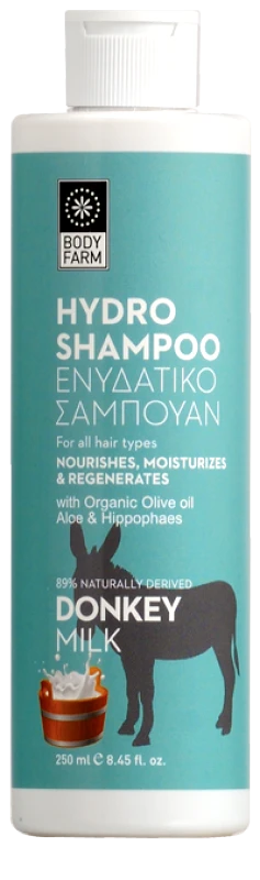 Bodyfarm Bodyfarm Σαμπουάν με Γάλα Γαϊδούρας 250ml
