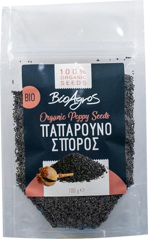 Βιοαγρός Βιοαγρός Bio Παπαρουνόσπορος 100g