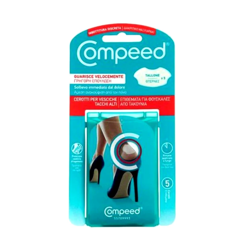 Compeed Compeed Blisters High Heels Επιθέματα για Φουσκάλες από Τακούνια, 5τμχ