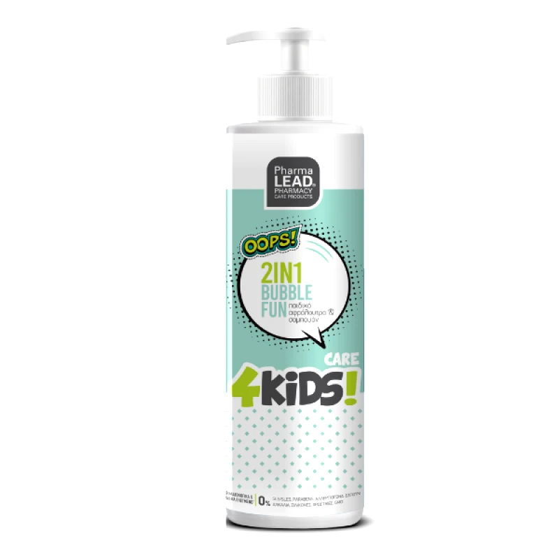 Vitorgan Pharmalead 4KIDS 2in1 Bubble Fun Παιδικό Αφρόλουτρο & Σαμπουάν 500ml