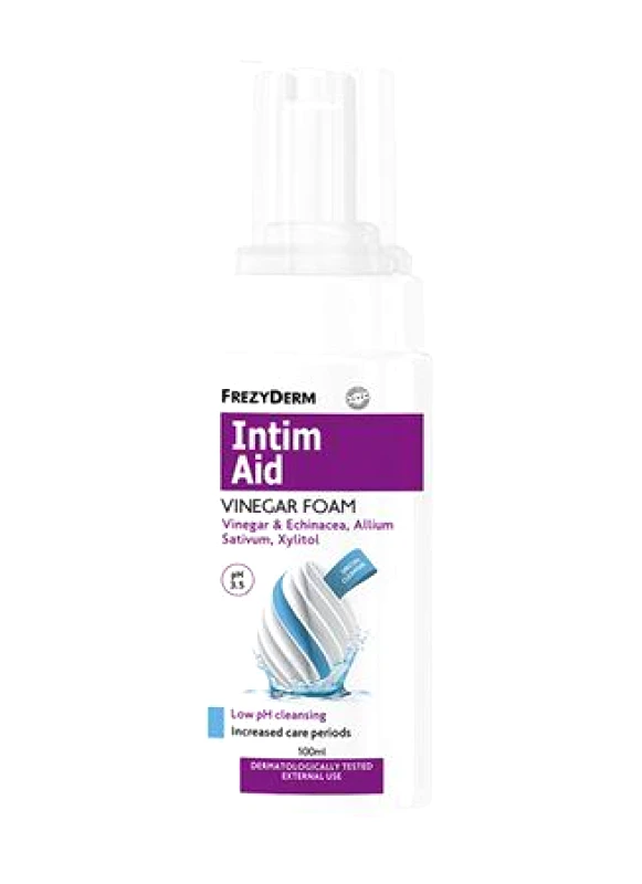 Frezyderm Frezyderm Intim Aid Vinegar Foam - Ειδικός αφρός καθαρισμού με χαμηλό pH PH 3.5 100ml