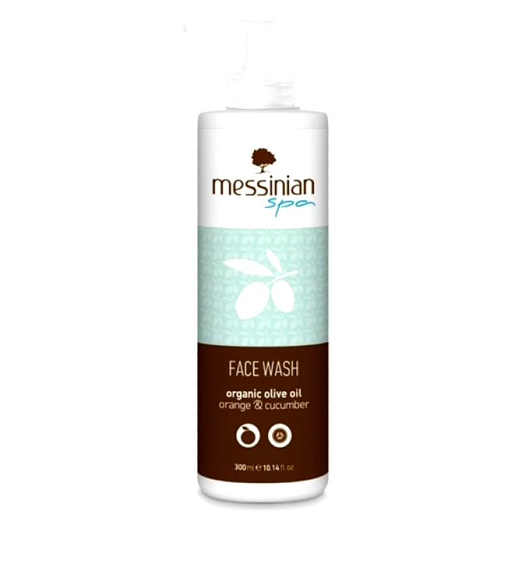 Messinian Spa Messinian Spa Υγρό Καθαριστικό Προσώπου Πορτοκάλι & Αγγούρι 300ml